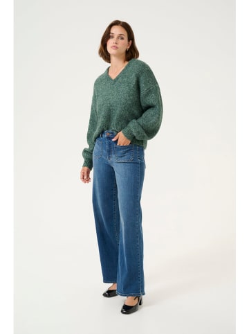 Kaffe Pullover in Grün