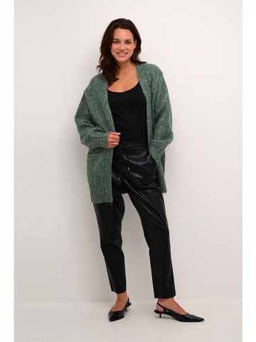 Kaffe Cardigan in Grün