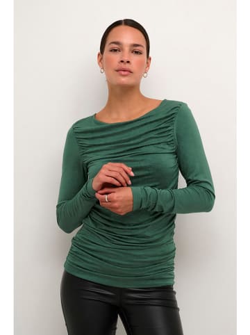 Kaffe Bluse in Grün