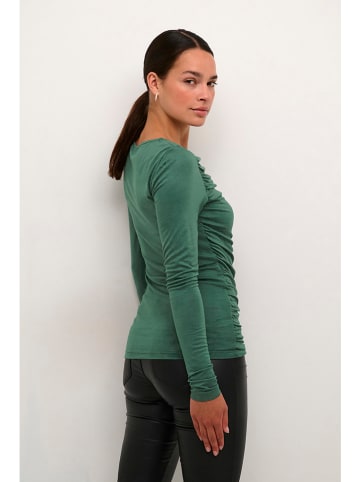Kaffe Bluse in Grün