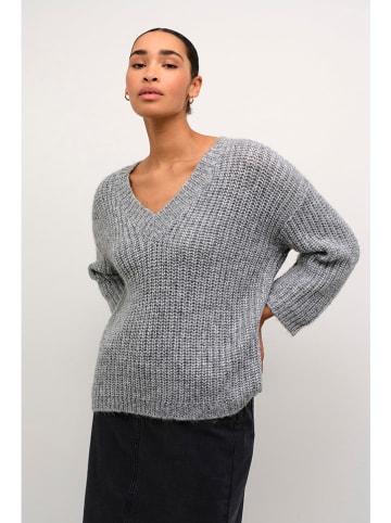 Kaffe Pullover in Grau