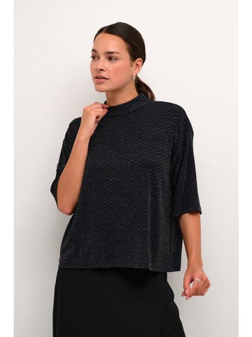 Kaffe Bluse in Schwarz/ Gelb