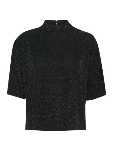 Kaffe Bluse in Schwarz/ Gelb
