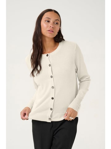 Kaffe Cardigan in Creme
