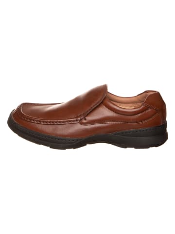 Clarks Leren instappers "Line Free" bruin