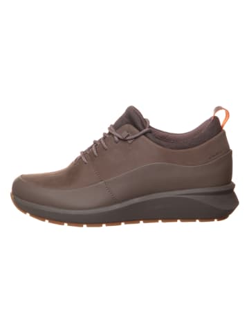 Clarks Leren laarzen "Un Venture" donkerbruin