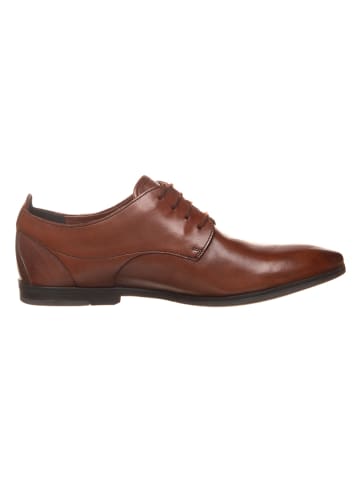 Clarks Leren veterschoenen "Otoro Lo'' donkerbruin