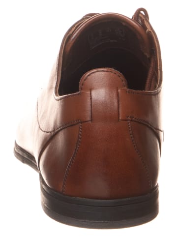 Clarks Leren veterschoenen "Otoro Lo'' donkerbruin