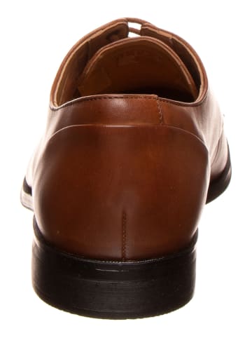 Clarks Leren veterschoenen camel