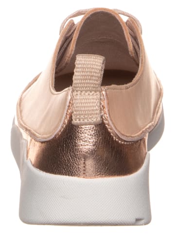 Clarks Leder-Sneakers "2 Tri Clara" in Beige