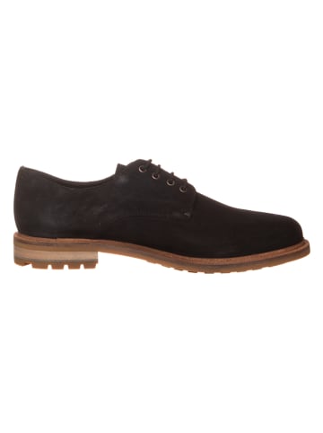 Clarks Leren veterschoenen "'Foxwell Hall'' zwart