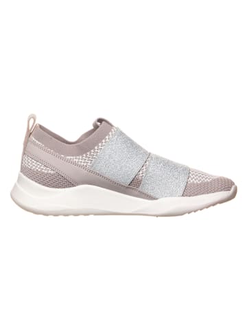 Clarks Leren sneakers "Sift Slip" grijs