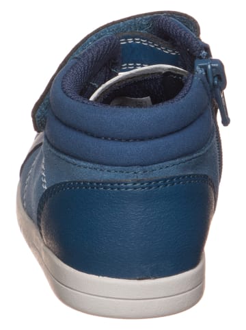 Clarks Leder-Sneakers "Emery Beat" in Blau