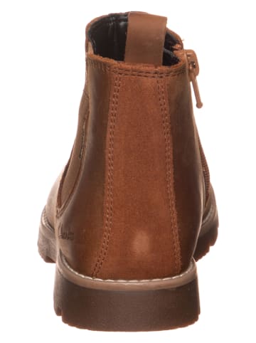 Clarks Leder-Boots "Heath Sea" in Braun