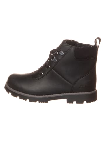 Clarks Leder-Boots "Health Go" in Schwarz