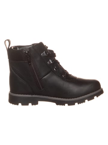 Clarks Leder-Boots "Health Go" in Schwarz
