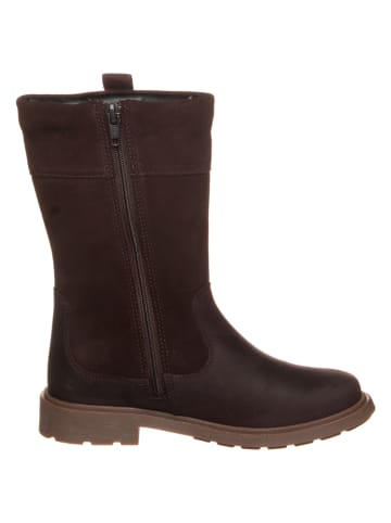 Clarks Leren laarzen donkerbruin