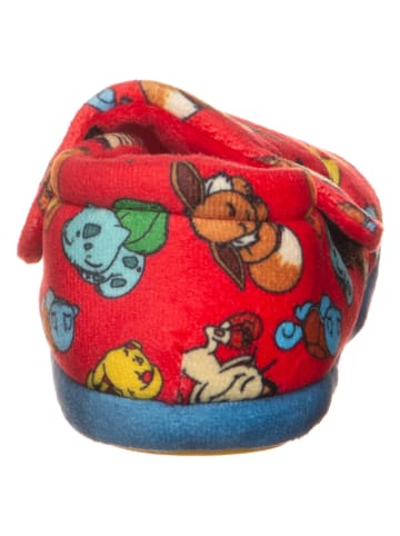 Clarks Kapcie "Fluffy Print" w kolorze czerwonym