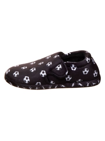 Clarks Hausschuhe "Fluffy Goal" in Schwarz