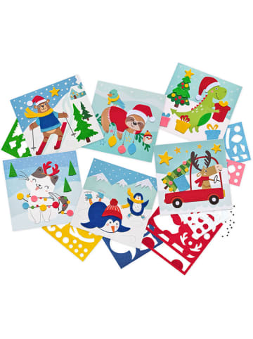 URSUS Bastelset "Filzbilder - Winter friends" in Bunt