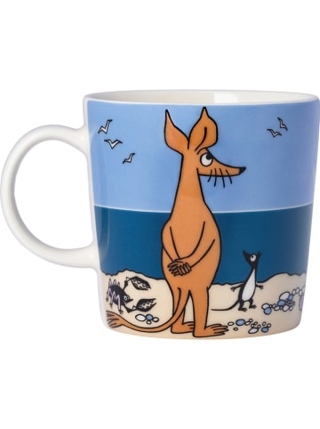 Moomin Tasse "Sniff" in Blau/ Hellbraun - 300 ml