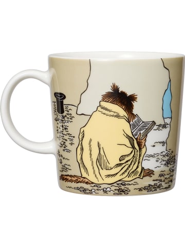 Moomin Kubek "Muskrat" w kolorze beżowym - 300 ml