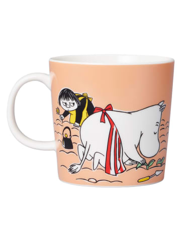 Moomin Kubek "Moominmamma" w kolorze brzoskwiniowym - 300 ml