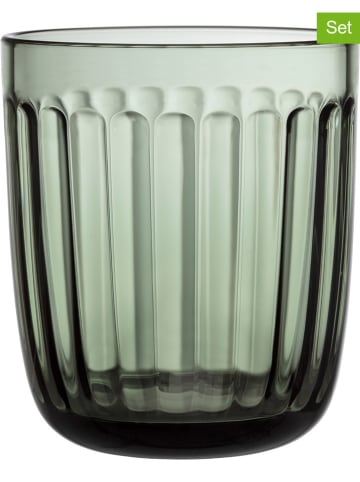 iittala 2-delige set: glazen groen - 260 ml