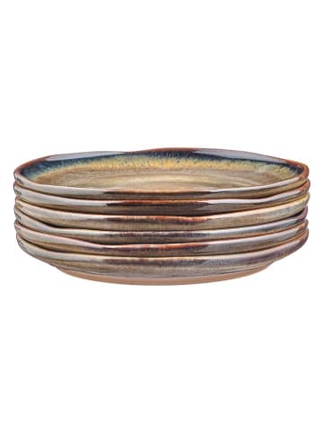 Björn 6-delige set: dinerborden "Genesis" lichtbruin - Ø 27 cm