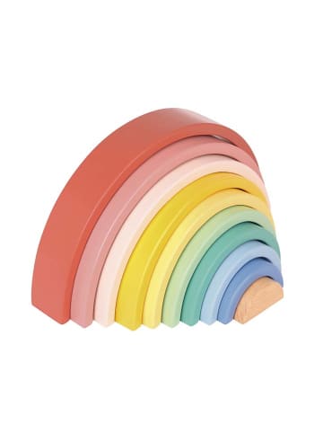 New Classic Toys 10-delige houten regenboog meerkleurig - vanaf 12 maanden