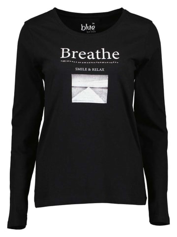 Blue Seven Longsleeve in Schwarz