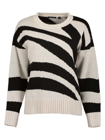 Blue Seven Pullover in Creme/ Schwarz