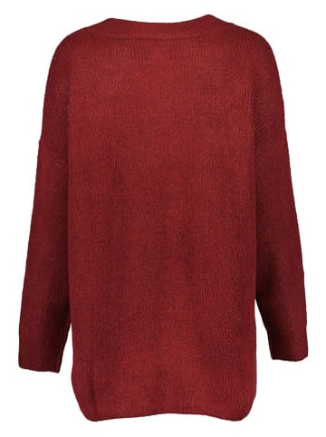 Blue Seven Sweter w kolorze bordowym