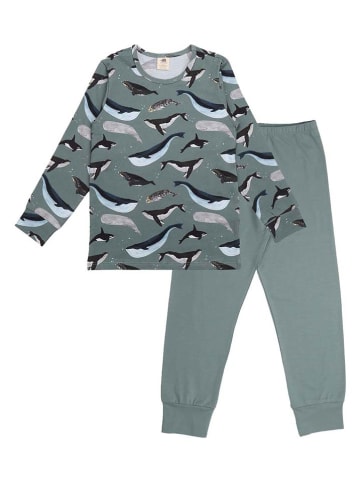 Walkiddy Pyjama in Grün