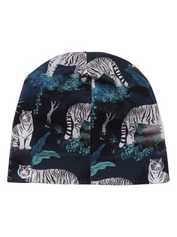 Walkiddy Omkeerbare beanie donkerblauw