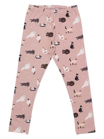 Walkiddy Legginsy w kolorze jasnoróżowym