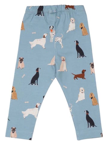 Walkiddy Legginsy w kolorze błękitnym