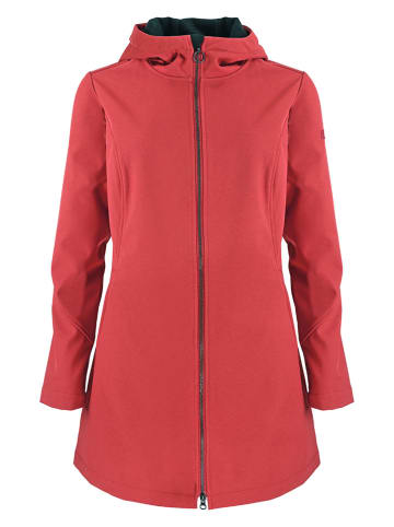 elkline Softshellmantel "Soft skills" rood