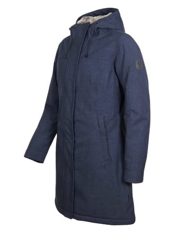 elkline Wintermantel "Apres ski" donkerblauw