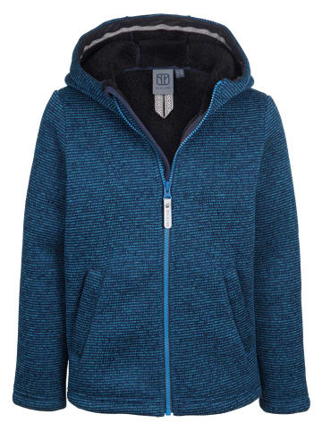 elkline Fleece vest "Little stranger" blauw
