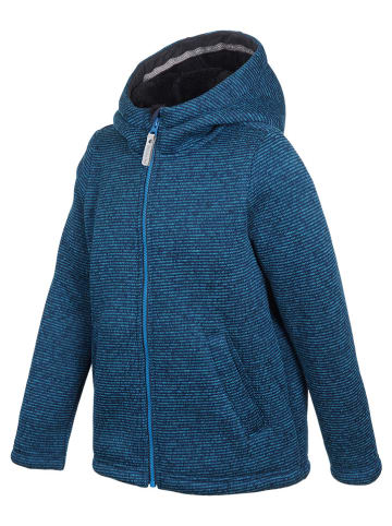 elkline Fleece vest "Little stranger" blauw