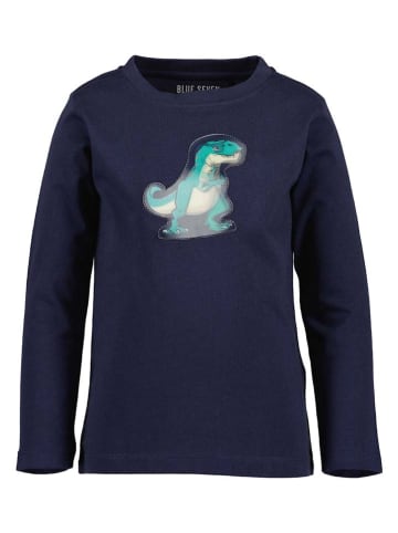 Blue Seven Longsleeve in Dunkelblau