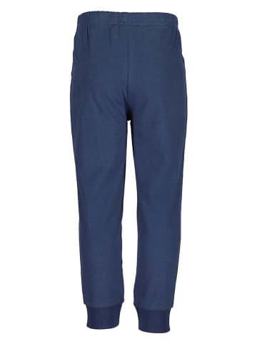 Blue Seven Pyjama in Blau/ Beige