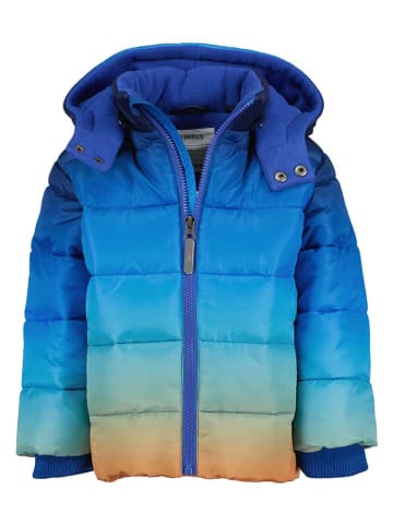 Blue Seven Steppjacke in Blau/ Orange
