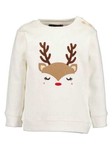 Blue Seven Sweatshirt in Creme