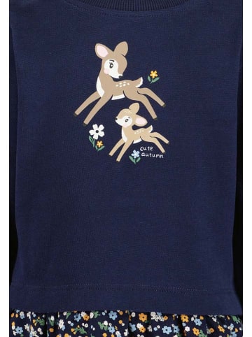 Blue Seven Sweatkleid in Dunkelblau