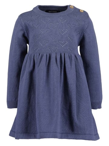 Blue Seven Strickkleid in Dunkelblau