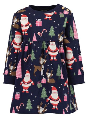 Blue Seven Sweatkleid in Dunkelblau