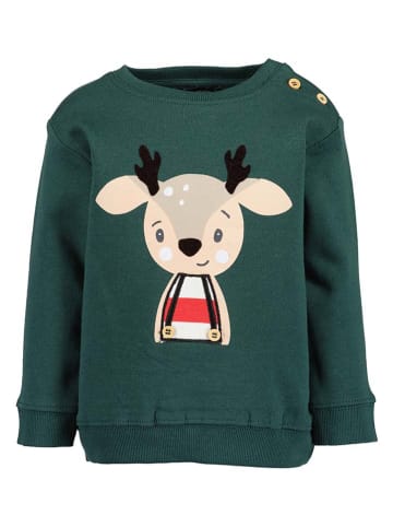 Blue Seven Sweatshirt donkergroen