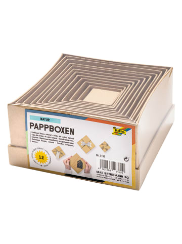 folia PAPER 12er-Set: Pappboxen